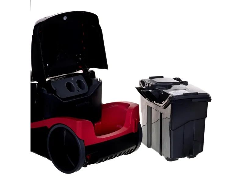 Bosch Serie 4 BWD421POW 2100 W Cylinderdammsugare Torr&våt HEPA Svart & Röd
