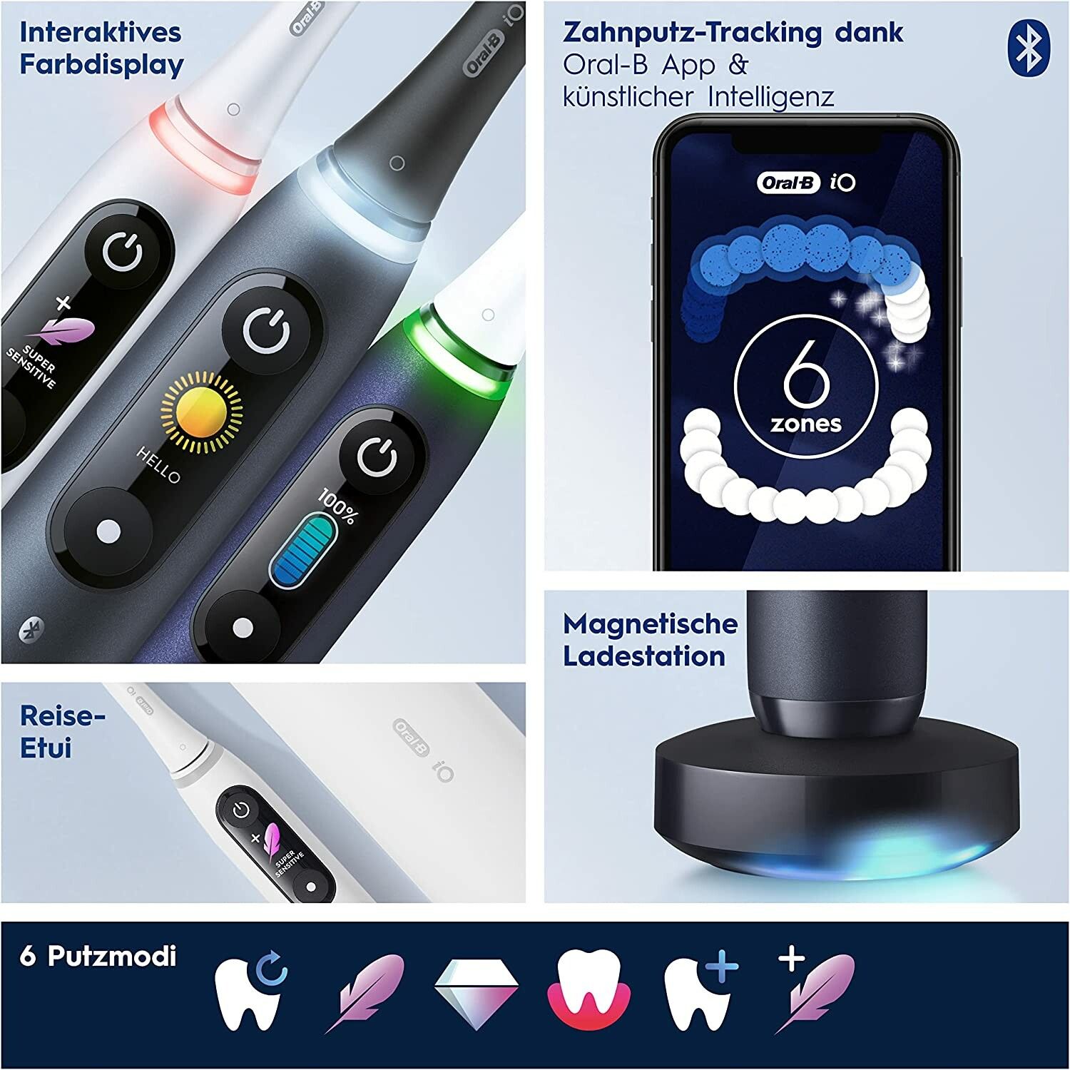 Oral-B Eltandborste iO8N Black