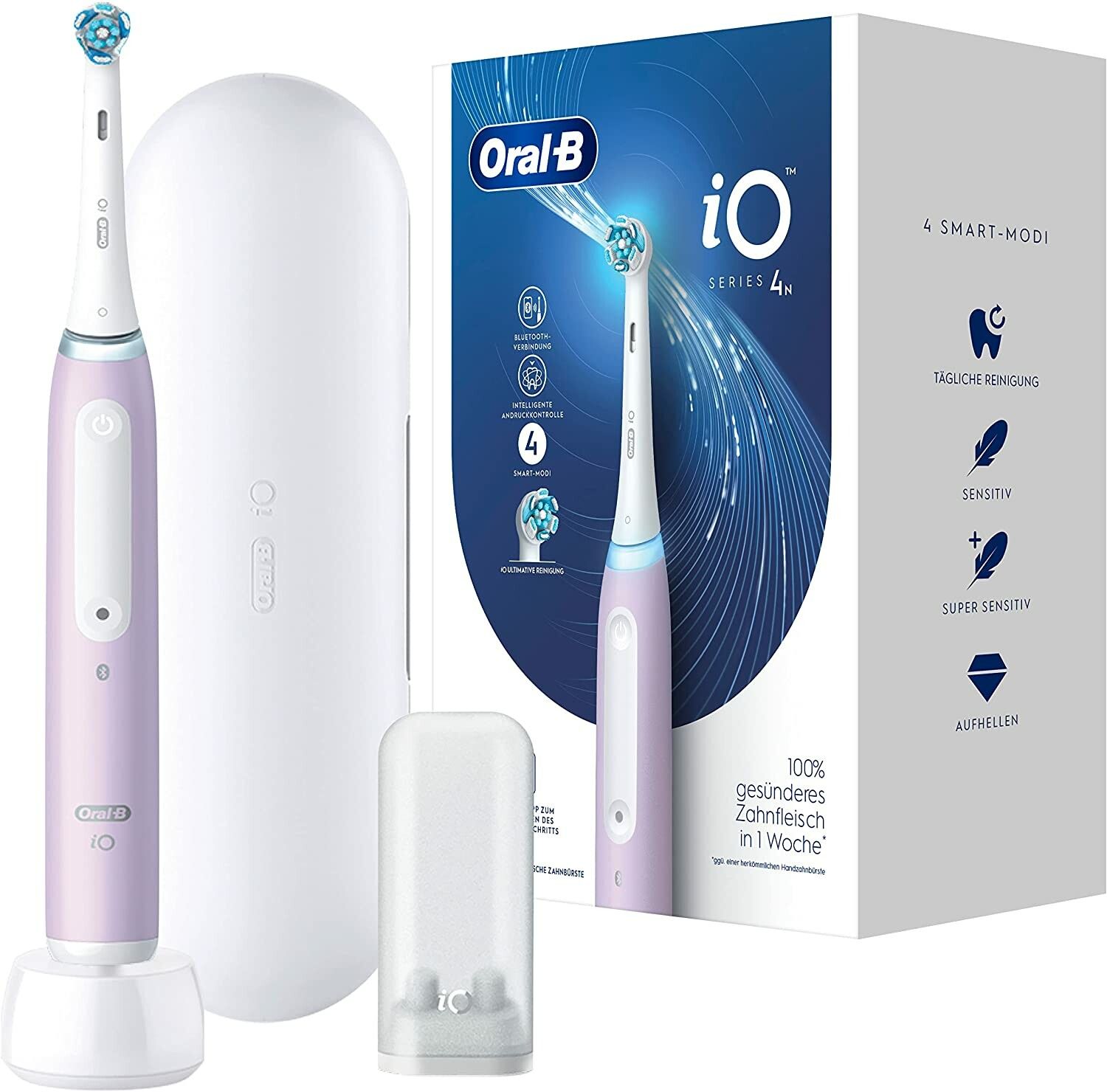Braun Oral-B iO Series 4 Eltandborste Lavendel