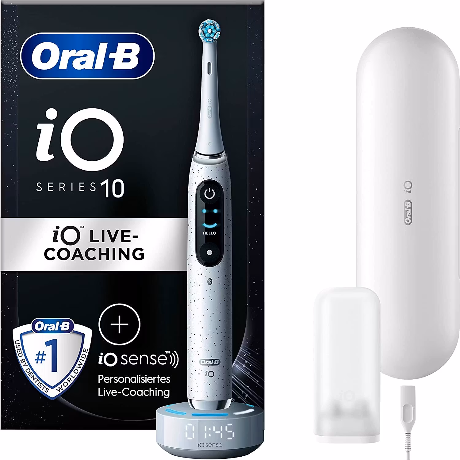 Oral-B Io Series 10 eltandborste stardust white