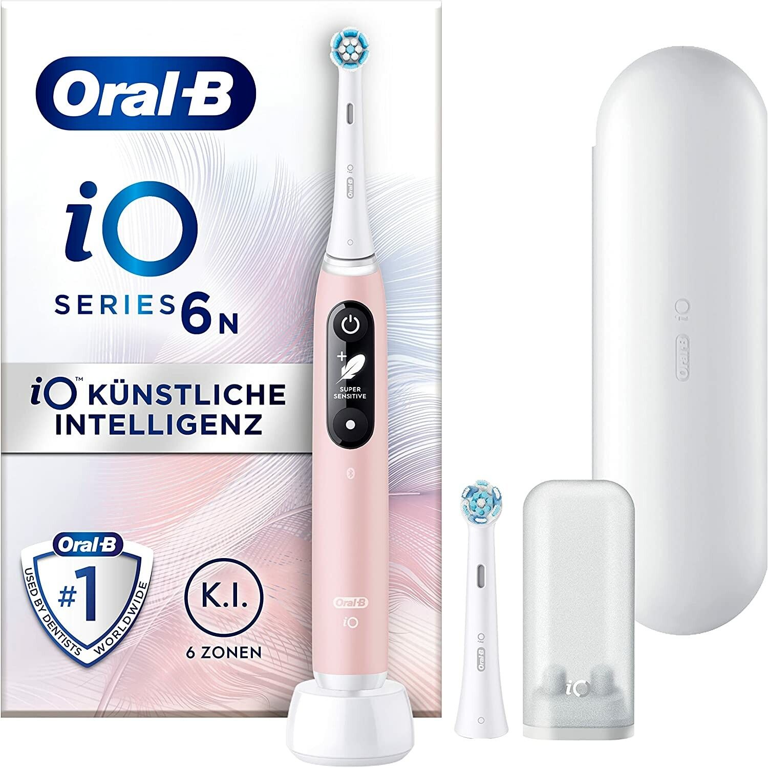 Braun Oral-B iO Series 6 Pink Sand + Etui