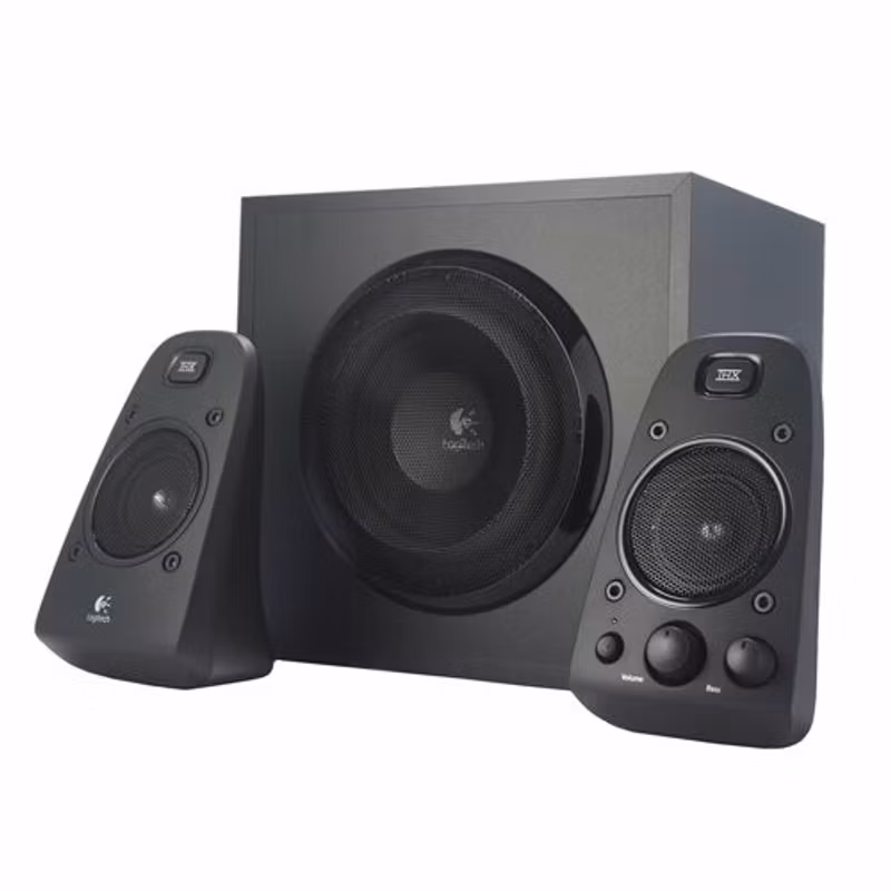 Logitech Z623 THX-certifierat 2.1-högtalarsystem, svart
