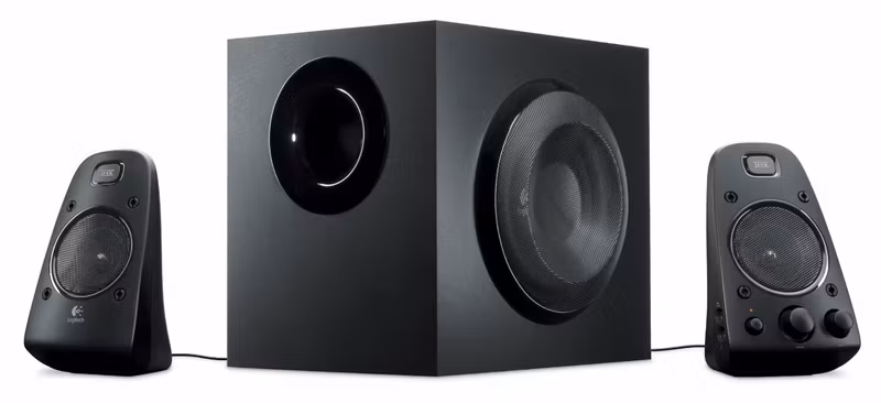 Logitech Z623 THX-certifierat 2.1-högtalarsystem, svart