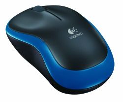 Logitech Trådlös Mus M185 Blå