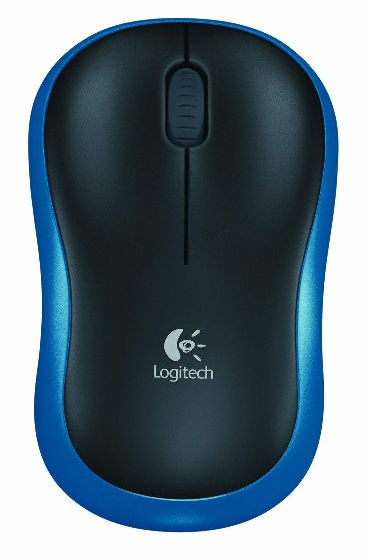Logitech Trådlös Mus M185 Blå