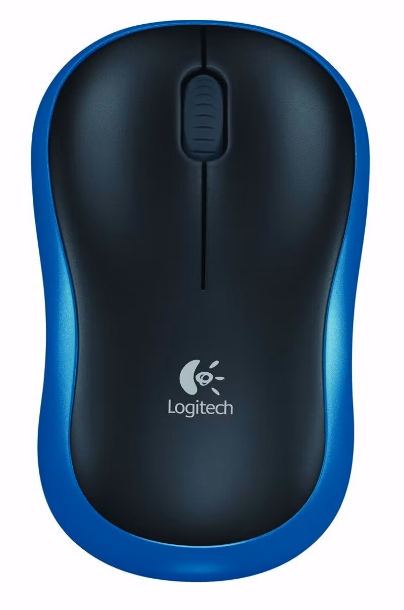 Logitech WL-mus M185 blå