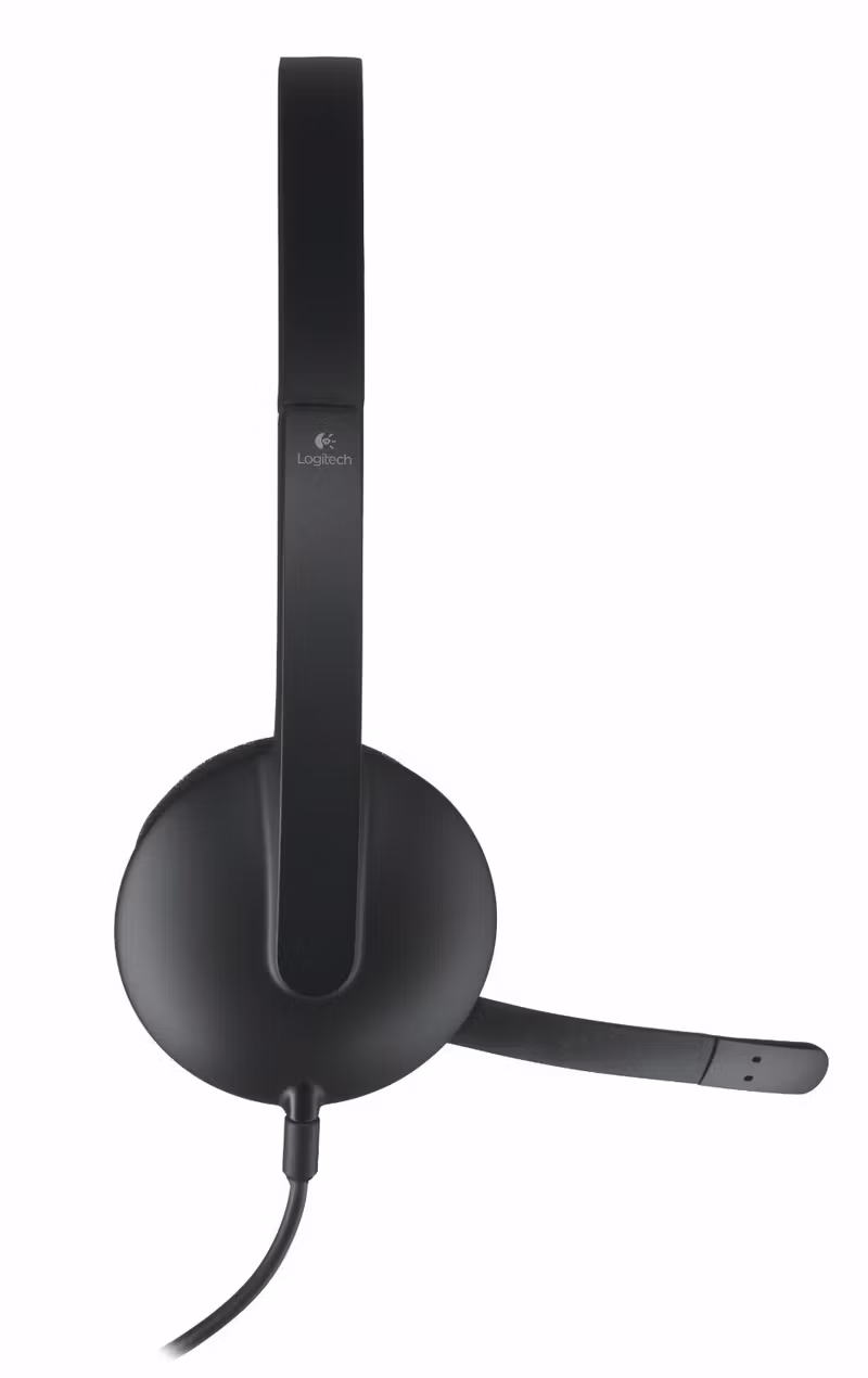 Logitech stereohörlur H340 (svart)