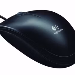 Logitech B100 Optical USB Mouse Black