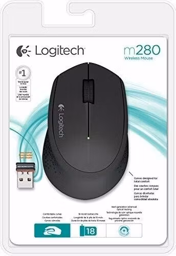 Logitech M280 Wireless Svart
