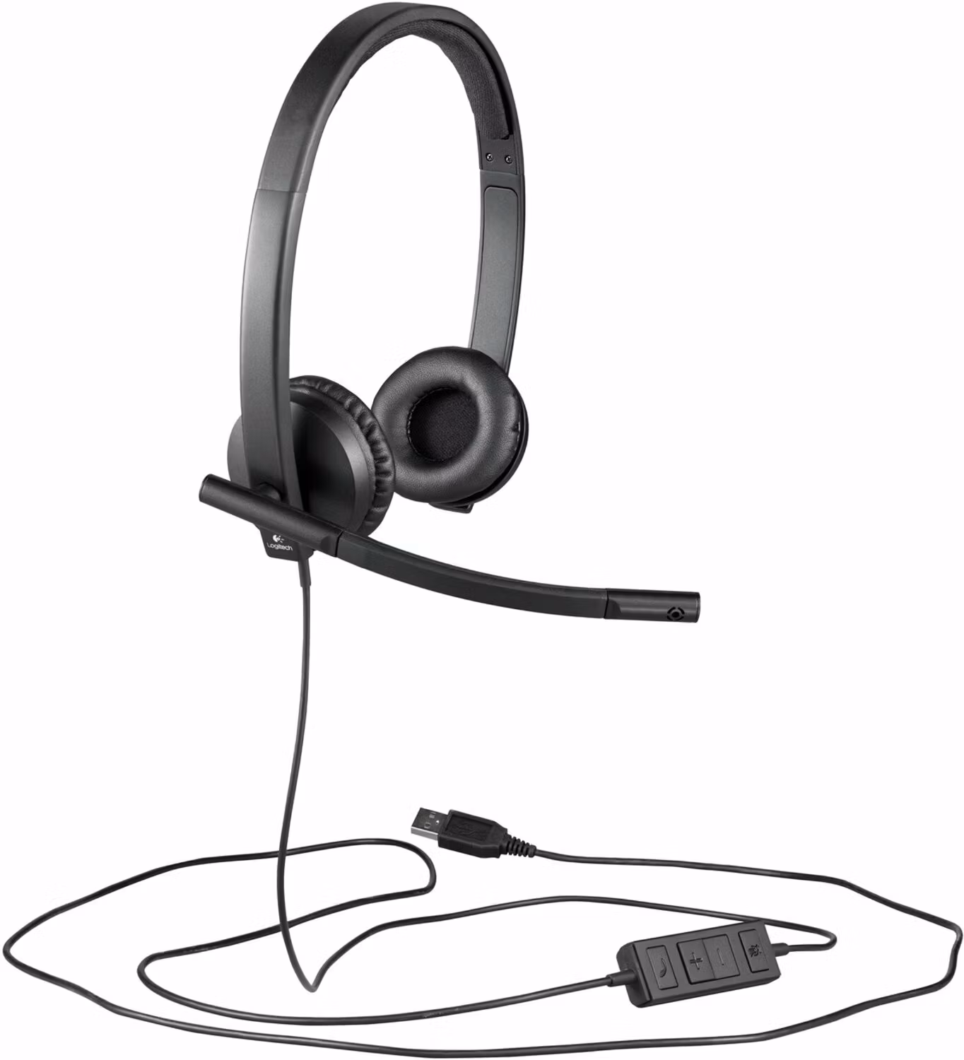 Logitech H570e Stereo Headset black