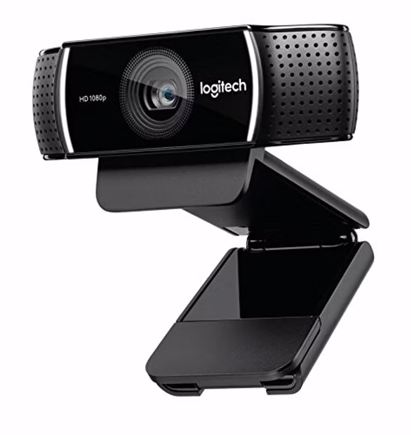 Logitech C922 Pro Stream webbkamera - svart