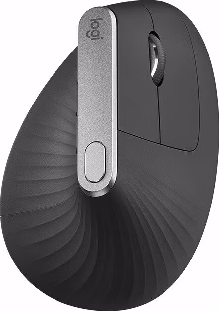 Logitech MX Vertical Wireless Mus Svart