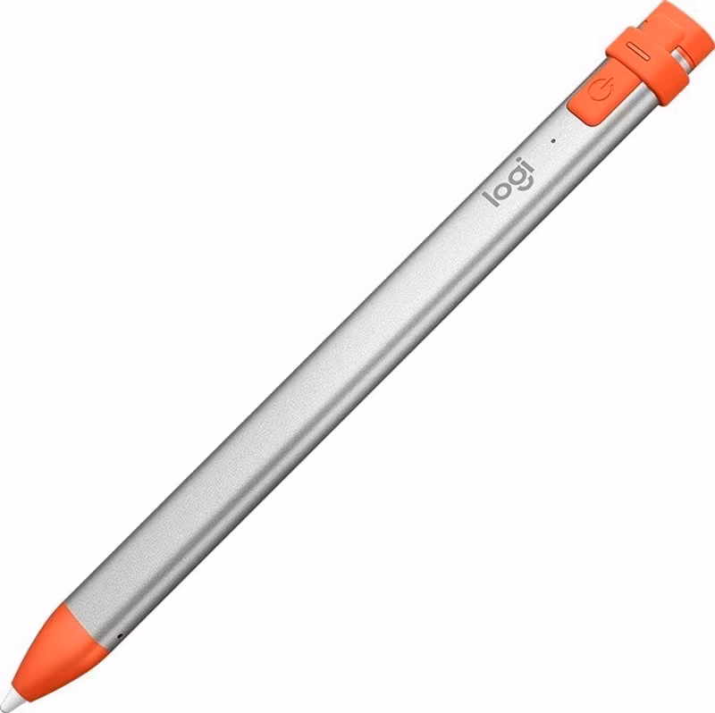 Logitech Crayon, stylus (silver / orange)