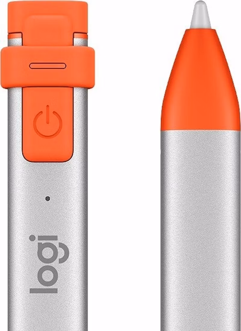 Logitech Crayon, stylus (silver / orange)