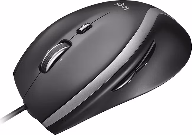 Logitech Advanced Corded M500s Mouse