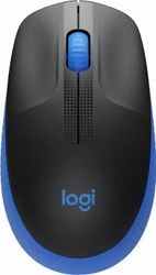 Logitech M190 mouse RF Wireless Optical Svart/Blå