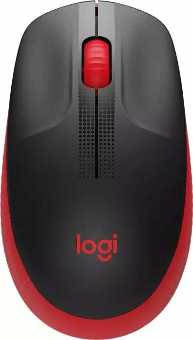 Logitech M190 mouse RF Wireless Optical Röd