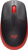 Logitech M190 mouse RF Wireless Optical Röd