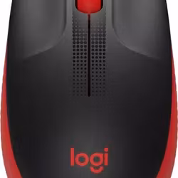 Logitech M190 mouse RF Wireless Optical Röd