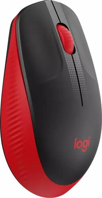 Logitech M190 mouse RF Wireless Optical Röd
