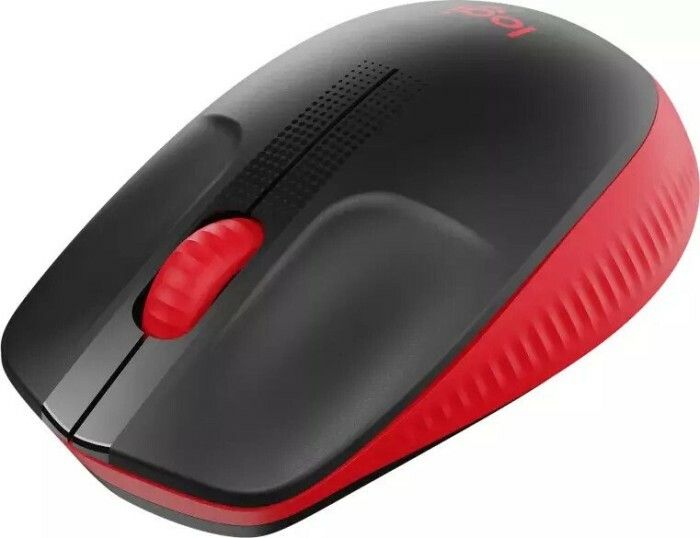 Logitech M190 mouse RF Wireless Optical Röd