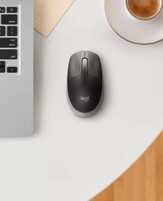 Logitech M190 mouse RF Wireless Optical Röd