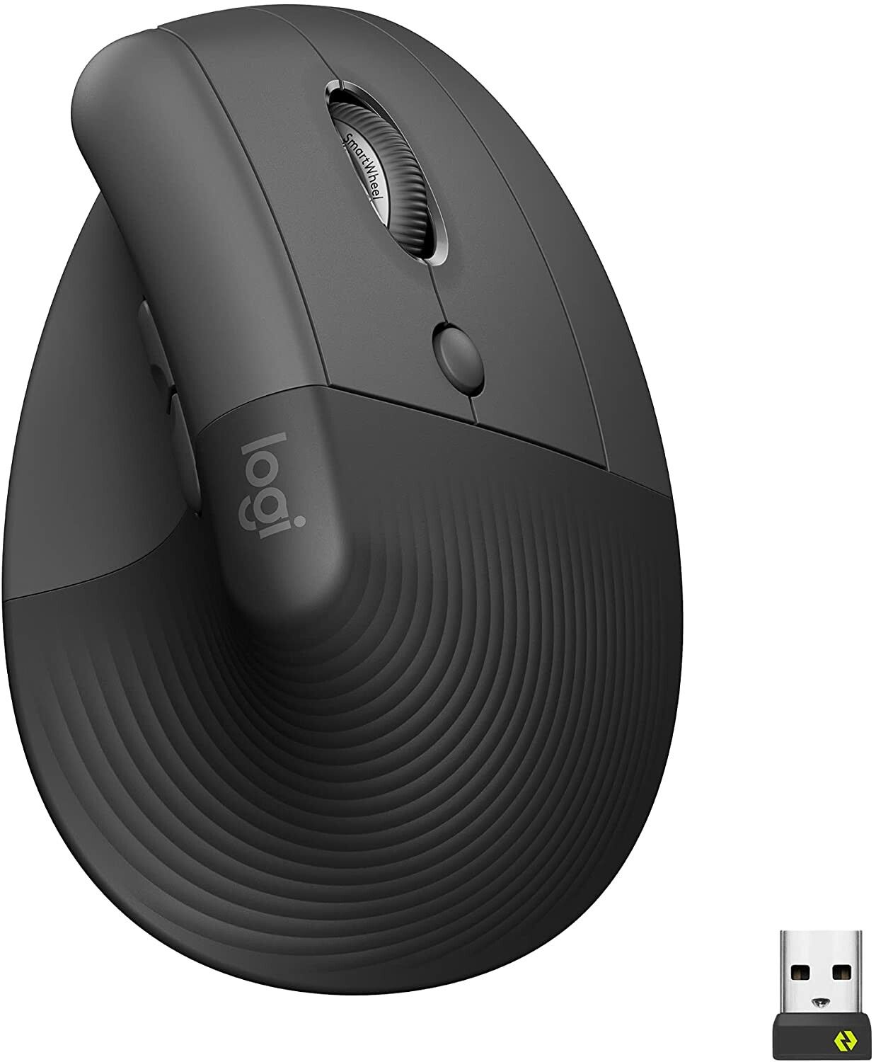 Logitech Lift Vertical Ergonomic Mouse GRAPHITE