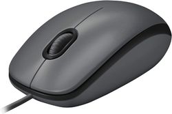 Logitech M100 Trådbunden Mus Svart