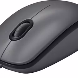 Logitech M100 Trådbunden Mus Svart