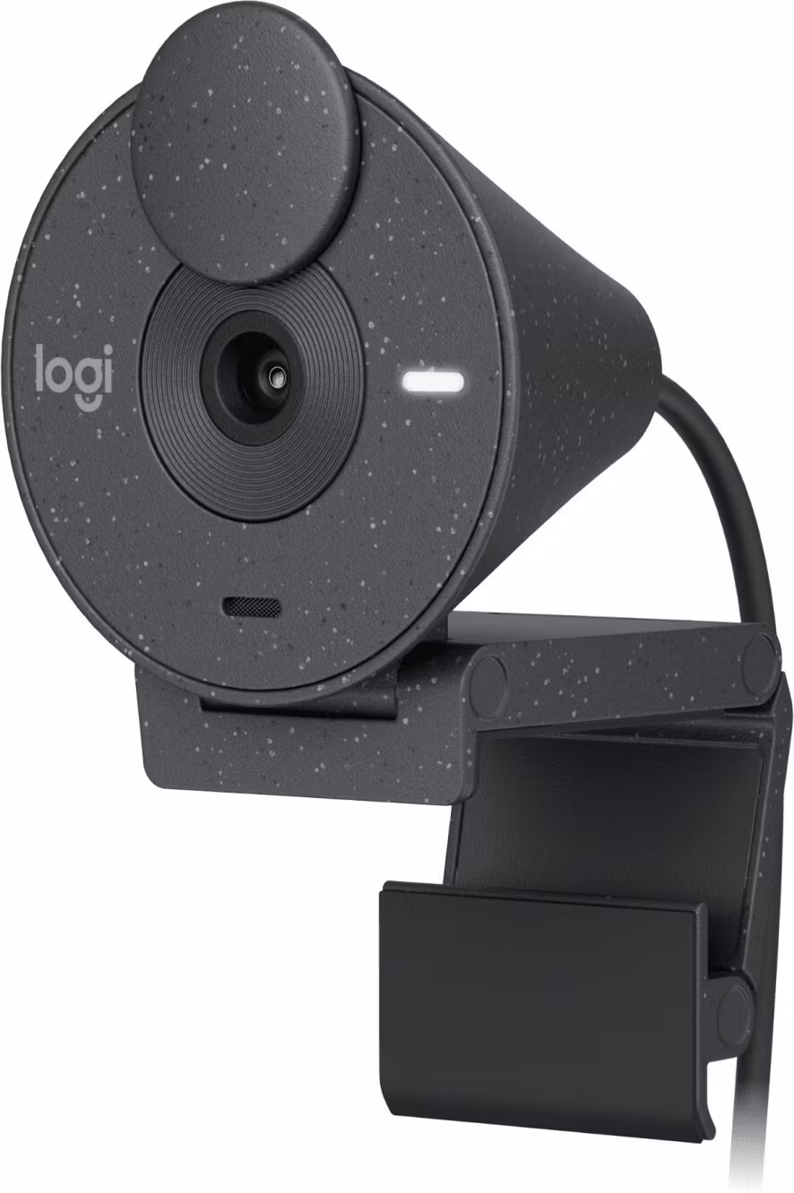 Logitech Brio 300 webcam Svart