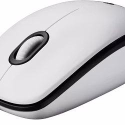Logitech M100 Trådbunden Mus Vit