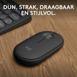 Logitech Pebble Mouse 2 M350s mouse Grafit