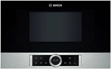 Bosch Serie | 8 BFR634GS1 Mikrovågsugn inbyggd 21 liter 900 W rostfritt stål