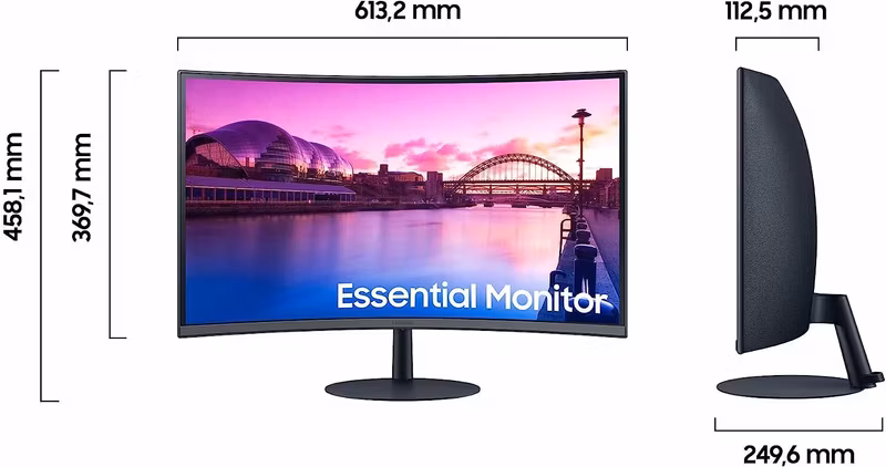 Samsung S27C390EAU 27" 1920 x 1080 (Full HD) Välvd Gamingskärm