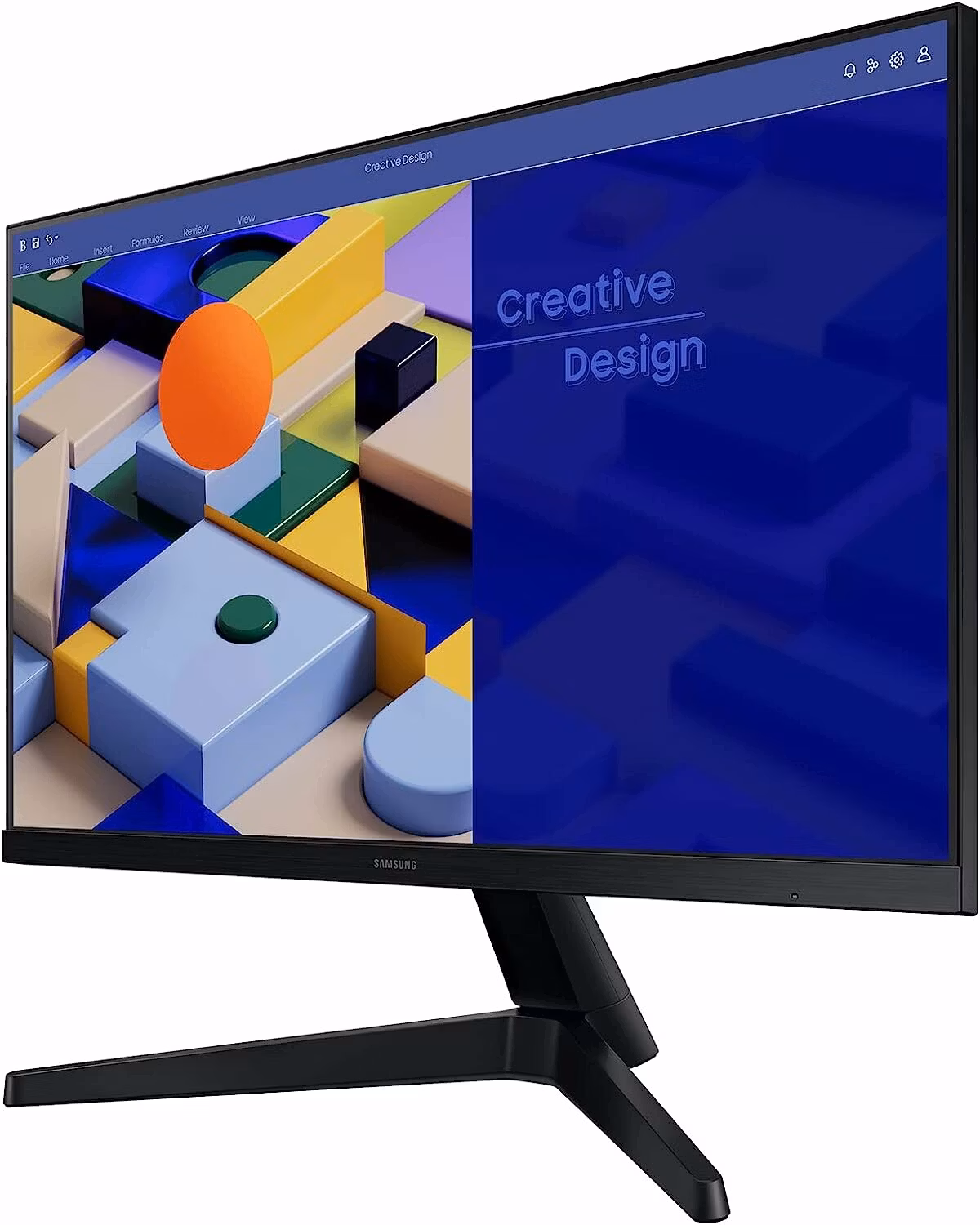 SAMSUNG Essential LS27C314EAU, LED monitor (68 cm (27 inch), black, FullHD, 75 Hz, AMD Free-Sync)