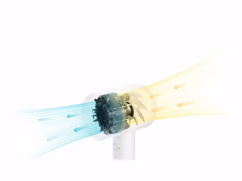 Xiaomi Hårtork Mi Ionic H300 Vit
