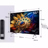 TCL 55C655 55" QLED Pro 4K Google TV