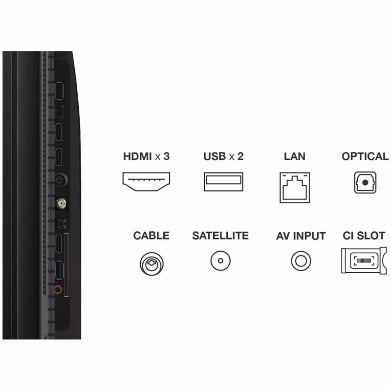 TCL 43C655 43'' 4K Ultra HD QLED