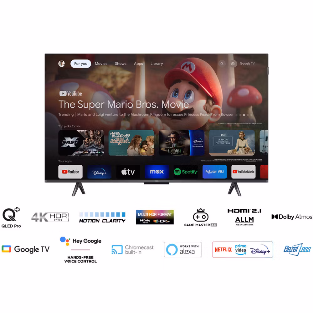 TCL 43C655 43'' 4K Ultra HD QLED