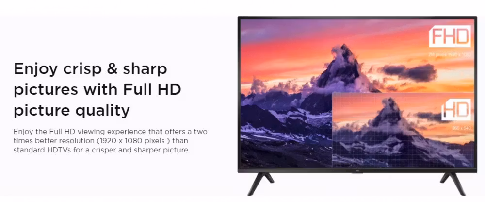 TCL 40S5400A 40" S54 Full HD (1920x1080) LED TV