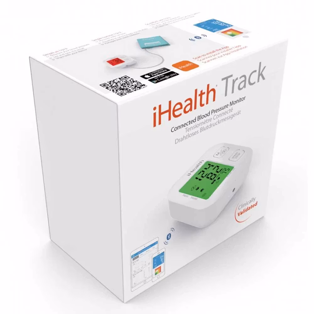 Ihealth Smart trådlös blodtrycksmätare med Monitor