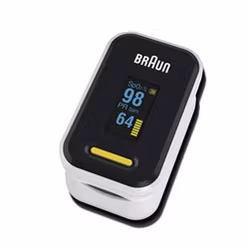 Braun Pulse Oximeter YK-81CEU Fingeravtryckssensor Blodsyremätare