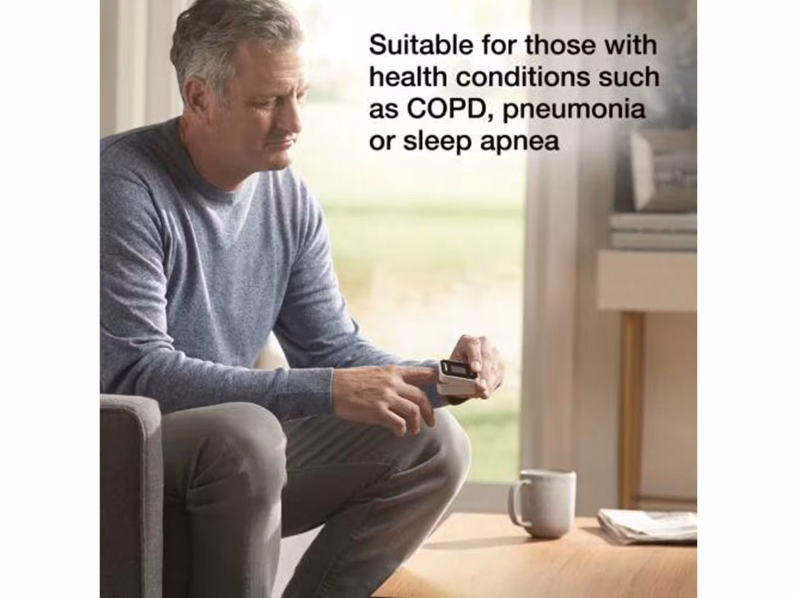 Braun Pulse Oximeter YK-81CEU Fingeravtryckssensor Blodsyremätare