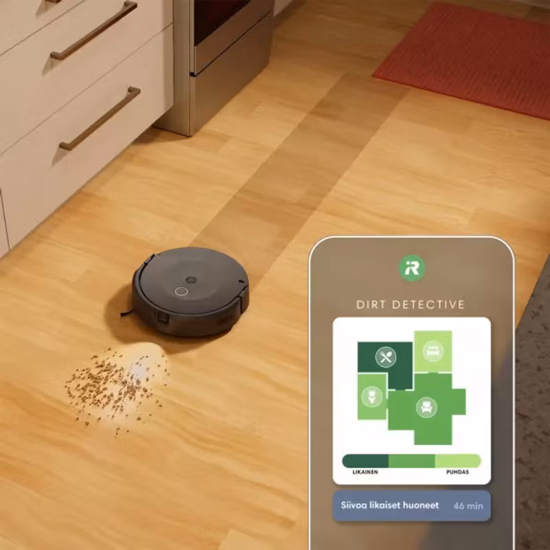 iRobot Roomba Combo 10 Max robotdammsugare X085840 Svart