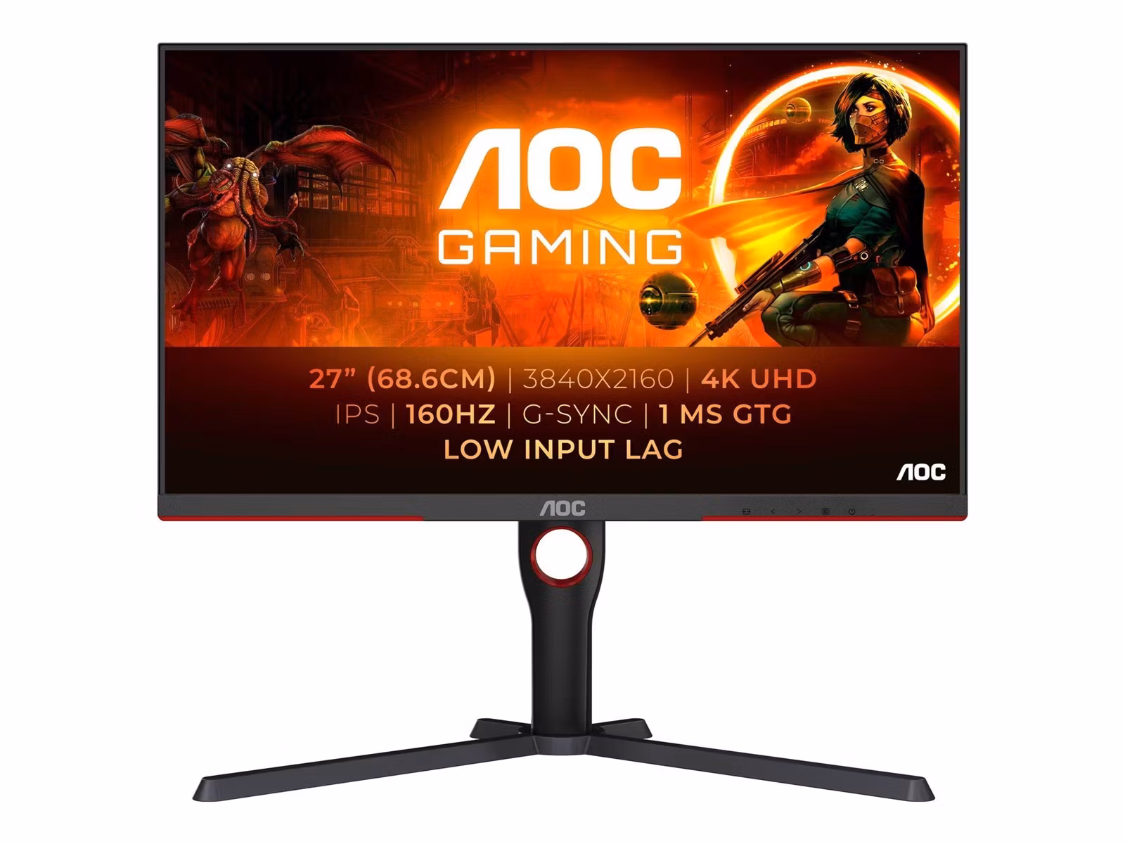 AOC U27G3X 27" Gaming 4K UHD IPS 160Hz