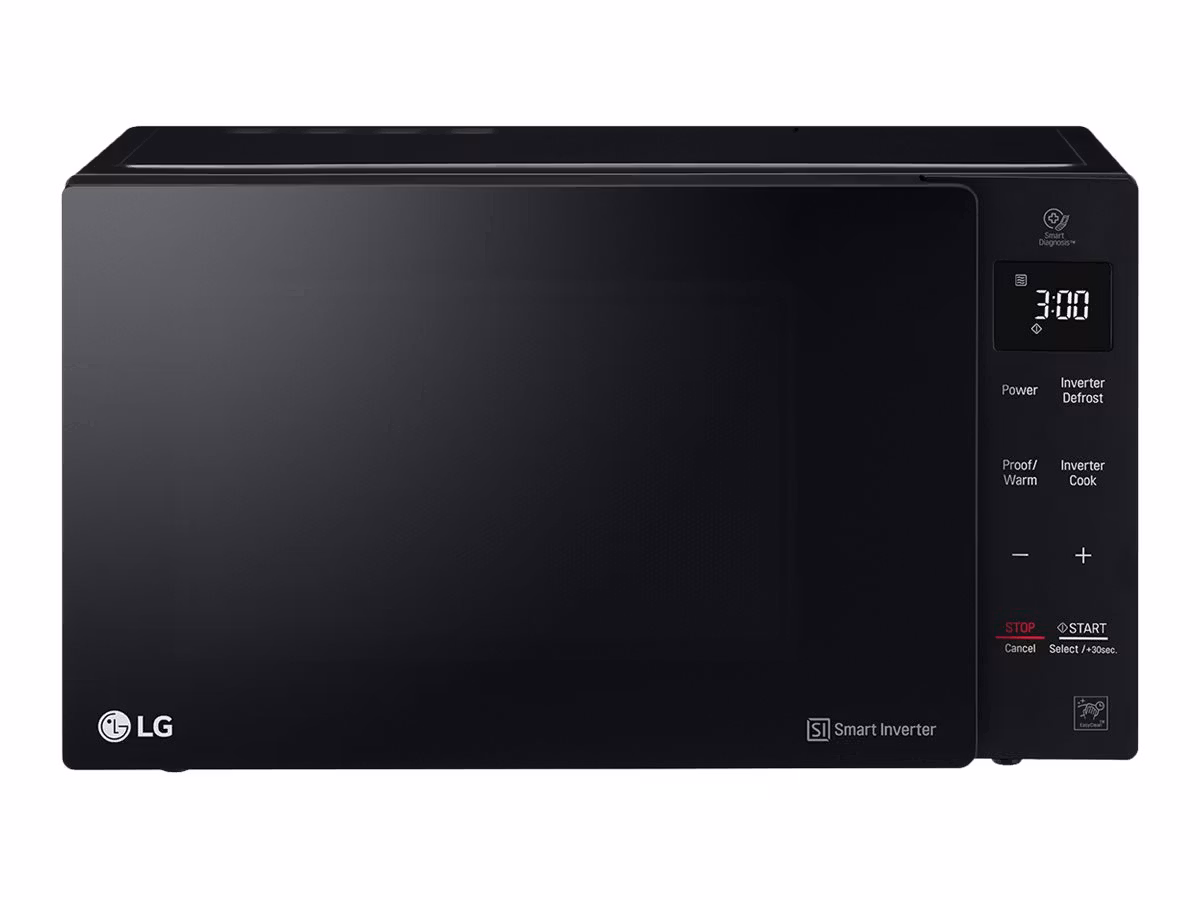LG NeoChef MH6535GIS Mikrovågsugn med grill Fristående Svart