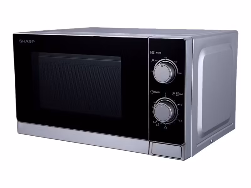Sharp R-200(IN)W Mikrovågsugn Fristående Silvermetallic