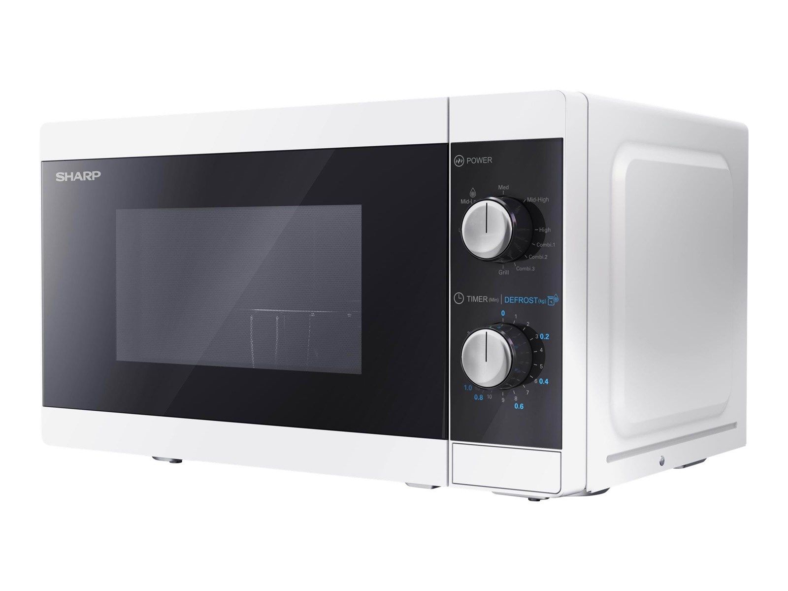 Sharp YC-MG01E-W Mikrovågsugn med grill Fristående Vit
