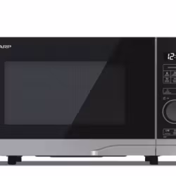 Sharp YC-PS204AE-S Mikrovågsugn Fristående 700W Silver