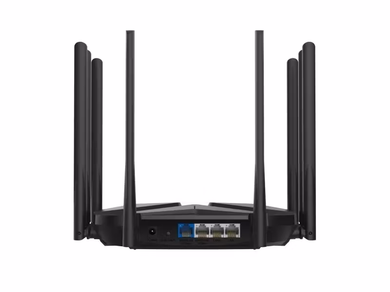 Mercusys MR90X trådlös router Gigabit Ethernet Dual-band (2,4 GHz / 5 GHz) Svart